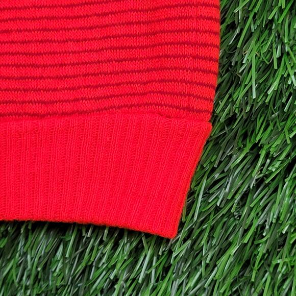 Vintage Towncraft Short Sleeve Sweatshirt Womens XS Ribbed Mock Neck 80s 90s - Picture 4 of 11